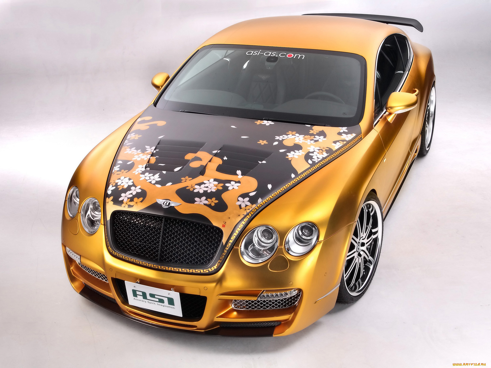 2008, asi, bentley, w66, gts, gold, 